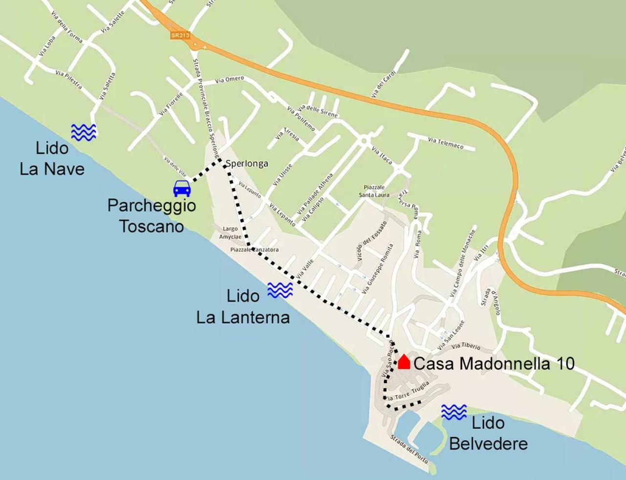 Casa Vacanza Madonnella 10 斯佩隆加 外观 照片